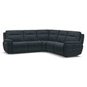 Dalton Large Corner Electric Recliner Sofa with Power Headrests in Dexter Shadow Fabric