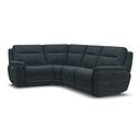 Dalton Right Hand Corner Electric Recliner Sofa in Dexter Shadow Fabric