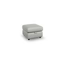 Dalton Storage Footstool in Bella Lead Grey Fabric