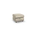 Dalton Storage Footstool in Marble Cream Fabric
