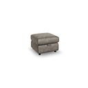 Dalton Storage Footstool in Marble Mink Fabric