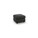Dalton Storage Footstool in Storm Leather