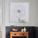Dandelion Handpainted & Embellished Framed Canvas Print