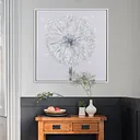 Dandelion Handpainted & Embellished Framed Canvas Print