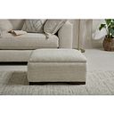 Dewsbury Storage Footstool in Milo Cream Fabric