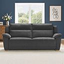 Dune 3 Seater Sofa in Amigo Coal Fabric
