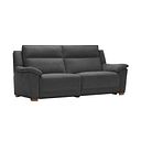 Dune 3 Seater Electric Recliner Sofa in Amigo Coal Fabric