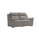 Dune 2 Seater Electric Recliner Sofa in Amigo Granite Fabric