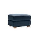 Dune Storage Footstool in Amigo Navy Fabric