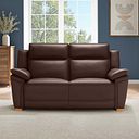 Dune 2 Seater Sofa in Coffee Bean Leather