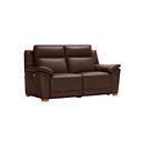 Dune 2 Seater Electric Recliner Sofa in Coffee Bean Leather