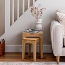 Durham Natural Oak Nest of Tables