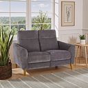 Dylan 2 Seater Sofa in Amigo Granite Fabric