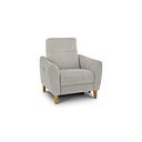 Dylan Electric Recliner Armchair in Amigo Dove Fabric
