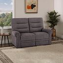 Eastbourne 2 Seater Sofa in Andaz Charcoal Fabric