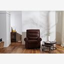 Eastbourne Armchair in Ranch Dark Brown Fabric