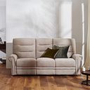 Eastbourne 3 Seater Sofa in Jetta Beige Fabric