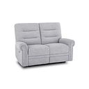Eastbourne Recliner 2 Seater with USB in Keswick Dove Fabric