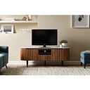 Elba Solid Acacia and Italian Marble TV Unit