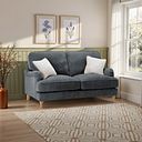 Eloise 2 Seater Sofa in Marlan Nero Fabric