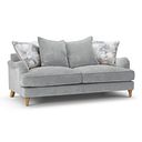 Eloise 3 Seater Pillow Back Sofa in Marlan Casper Fabric