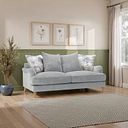 Eloise 3 Seater Pillow Back Sofa in Marlan Casper Fabric