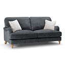 Eloise 3 Seater Sofa in Marlan Nero Fabric