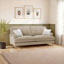 Eloise 4 Seater Sofa in Marlan Caramel Fabric