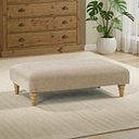 Eloise Footstool in Marlan Caramel Fabric