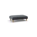 Eloise Footstool in Marlan Nero Fabric