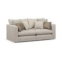 Elston 2 Seater Modular Sofa in Penny Dove Fabric - Group 8
