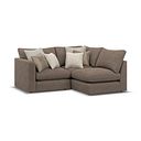 Elston 3 Seat Left Hand Modular Corner Sofa in Penny Burrow Fabric - Group 6