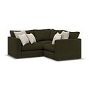 Elston 3 Seat Modular Corner Sofa in Penny Forest Fabric - Group 1