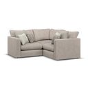 Elston 3 Seat Modular Corner Sofa in Penny Mid Grey Fabric - Group 1