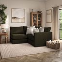 Elston 3 Seat Right Hand Modular Corner Sofa in Penny Forest Fabric - Group 7