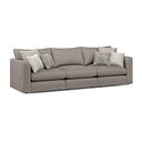 Elston 3 Seater Modular Sofa in Penny Clay Fabric - Group 9