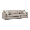 Elston 3 Seater Modular Sofa in Penny Mid Grey Fabric - Group 9