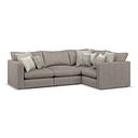 Elston 4 Seat Modular Left Hand Corner Sofa in Penny Clay Fabric - Group 2