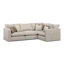 Elston 4 Seat Modular Left Hand Corner Sofa in Penny Dove Fabric - Group 2