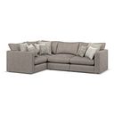 Elston 4 Seat Modular Right Hand Corner Sofa in Penny Clay Fabric - Group 2