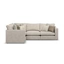 Elston 4 Seat Modular Right Hand Corner Sofa in Penny Dove  Fabric - Group 2
