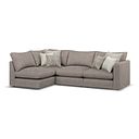 Elston 4 Seat Right Hand Modular Corner Sofa in Penny Clay Fabric - Group 5