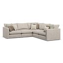Elston 5 Seat Modular Corner Sofa in Penny Dove Fabric - Group 3