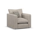 Elston Armchair in Penny Mid Grey Fabric