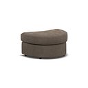 Elston Half Moon Footstool in Penny Burrow Fabric