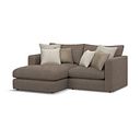 Elston Modular 2 Seater Left Hand Compact Chaise Sofa in Penny Burrow Fabric - Group 12