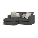 Elston Modular 2 Seater Left Hand Compact Chaise Sofa in Penny Whisp Fabric - Group 12
