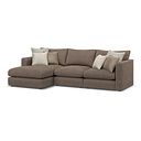 Elston Modular 3 Seater Left Hand Chaise Sofa in Penny Burrow Fabric - Group 14