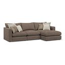 Elston Modular 3 Seater Right Hand Chaise Sofa in Penny Burrow Fabric - Group 15