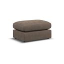 Elston Small Fender Footstool in Penny Burrow Fabric